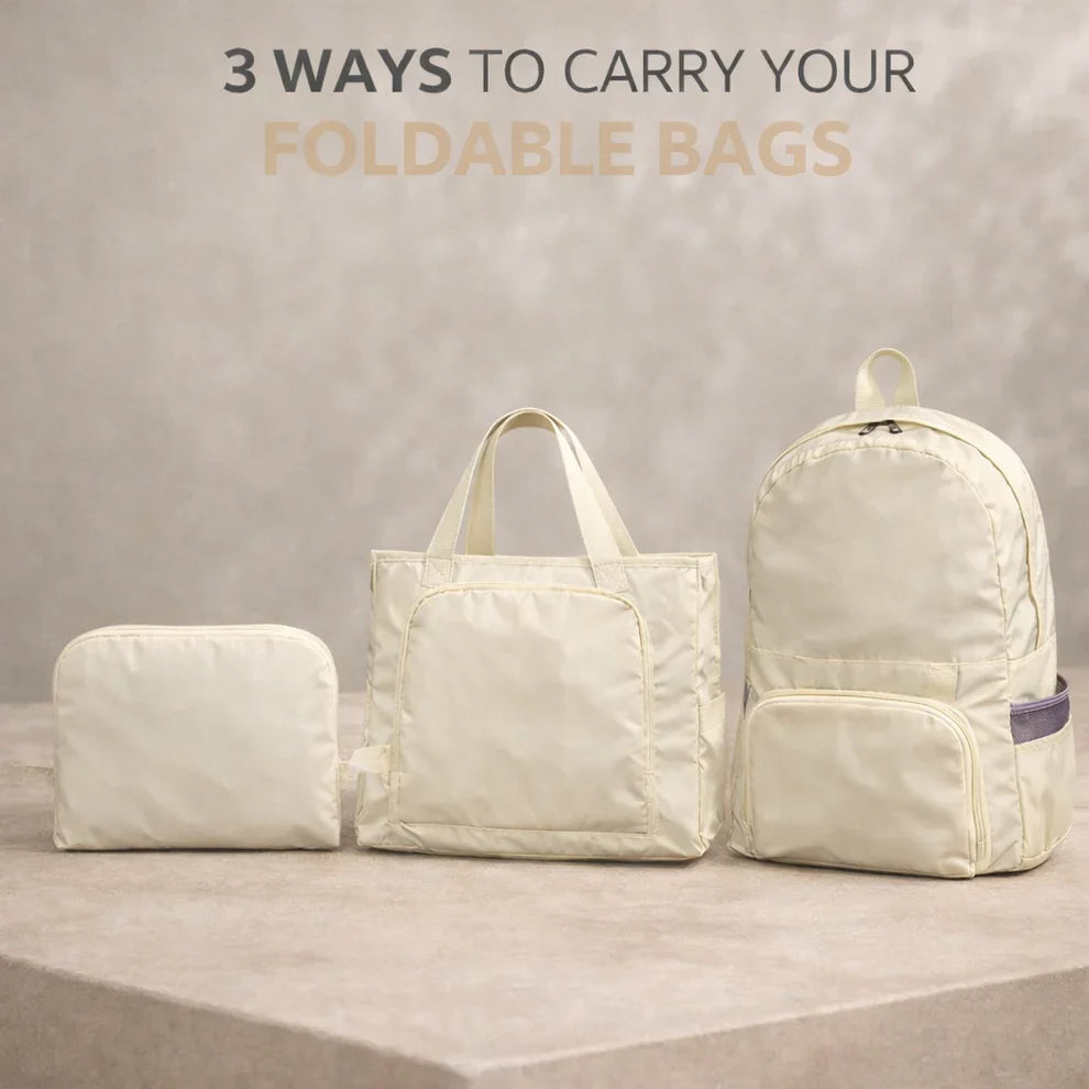 3-in-1 Foldable Travel Bag